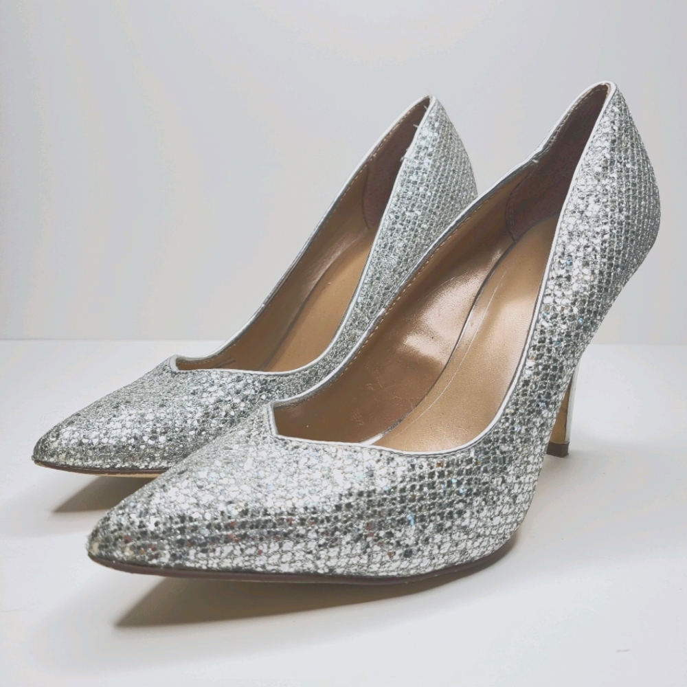 Silver heels